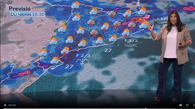 Dimarts d'estiu. Dimecres notable canvi de temps