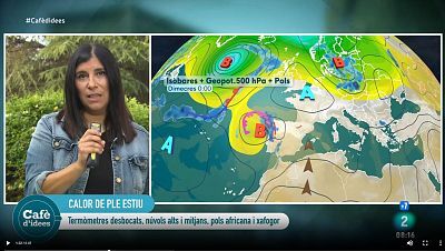 Dimecres amb més calor, més xafogor i menys tempestes