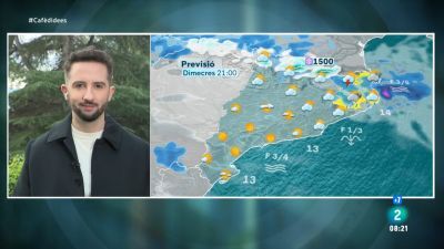Dimecres amb una mica de tot, abans de més pluja i fred els pròxims dies