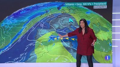 Dimecres de núvols, algunes pluges i temperatures suaus