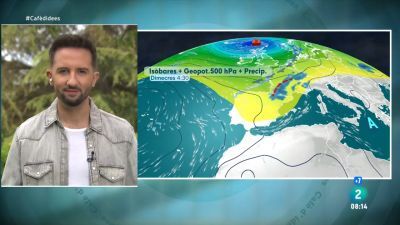 Dimecres variable, amb ruixats i calor suportable