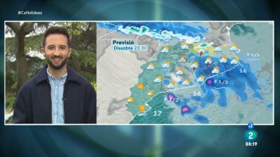 Divendres de núvols, sol i caloreta abans d'un cap de setmana de ruixats, tempestes i vent