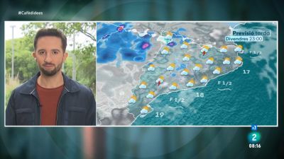 Divendres i cap de setmana de cel canviant  amb ruixats i tempestes