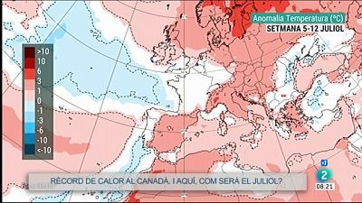 El juliol podria portar-nos calor tòrrida