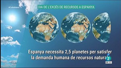 Espanya esgota avui tots els recursos naturals d'un any