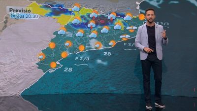 Fortes tempestes, abans d'un nou repunt de l'onada de calor
