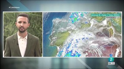 Fortes tempestes al Pirineu i cap de setmana canviant