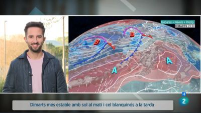 – Jornada tranquil·la, cada cop més ensopida i a les portes d'una escalda de les temperatures