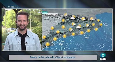 La calma s'imposa després de 3 dies de tempestes