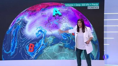 La setmana comença amb neu, pluja, vent, mala mar i fred