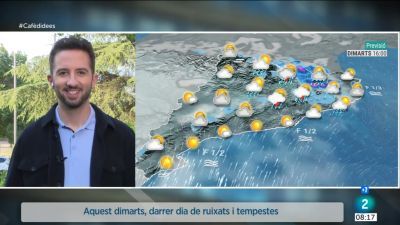 Les tempestes d'avui donaran pas a uns dies de calor estiuenca