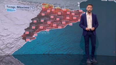 L'onada de calor toca sostre i arriben més tempestes