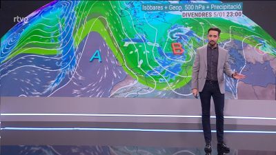 Més fred, alguns ruixats i nevades a partir de Reis