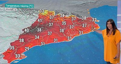 Molta calor, tempestes seques, ventades i esclafits càlids