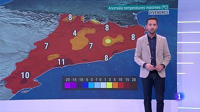 Nadal i Sant Esteve fins a 10 ºC més càlid