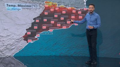 Nou pic de l'onada de calor pel cap de setmana llarg