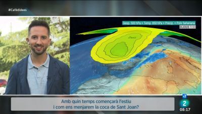 Nova intrusió de pols sahariana i ruixats de fang entre dimecres i dijous