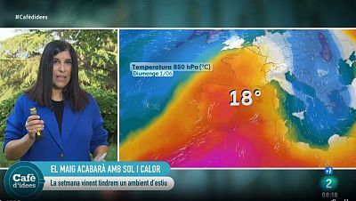 Per davant, tres dies amb més sol que núvols i ruixats, i cada dia, amb més calor