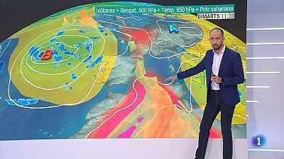 Pols en suspensió, mala mar i més calor