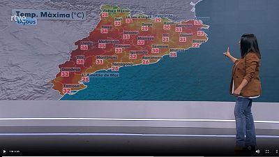 Segon dia de sol radiant i calor d'estiu