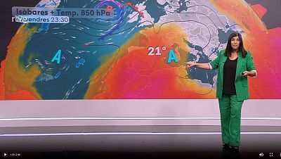 Sol, calor d'estiu i tronades de tarda