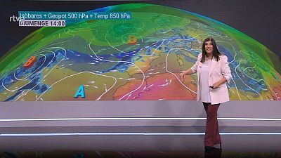 – Sol, caloreta, nuvolades i ruixats de tarda