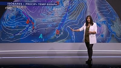 – Un front atlàntic, una entrada freda i després, anticicló