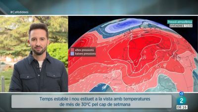 – Una nova escalada en les temperatures es durà cap a l'estiu