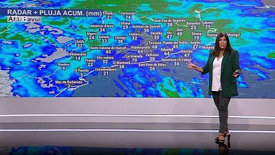 – Una ploguda de fins a 70 mm, vent de nord i fresca