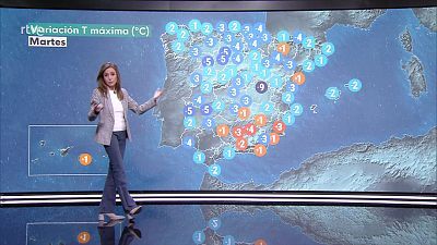 Acumulaciones significativas de nieve en cotas altas del Pirineo