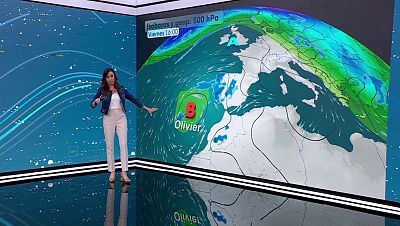 Algún chubasco localmente fuerte en el oeste de Canarias