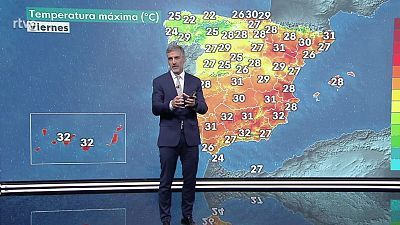 Algún intervalo de viento fuerte en la costa de Galicia