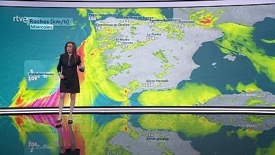 Ascenso de las temperaturas máximas en el interior del centro-norte y mitad este peninsular