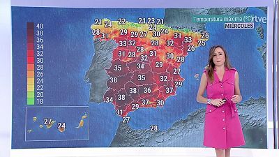 Ascenso notable de las máximas en el extremo sudoeste de Andalucía