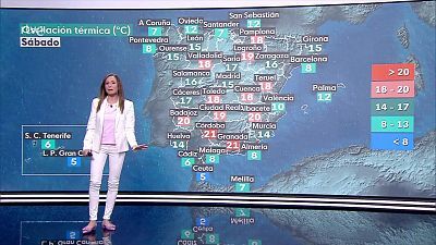 Ascenso notable de las máximas en el interior del noroeste peninsular