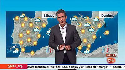 Aumento de las temperaturas en el interior de la península y en Canarias
