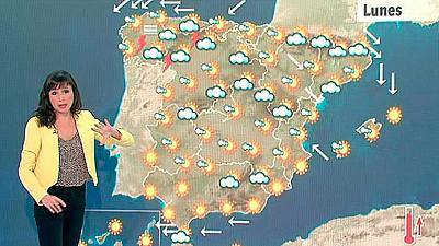 Aumento de temperatura este lunes, con lluvias en Galicia, Asturias y León