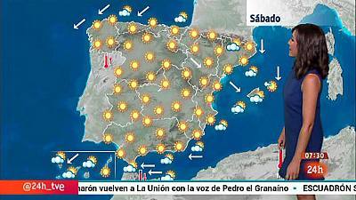 Calor en Canarias y en el suroeste de Galicia y viento fuerte en el Estrecho