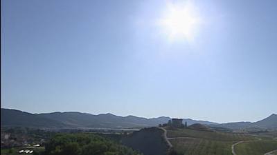Calor en el sur y este peninsular y descenso notable de las temperaturas en Navarra y Rioja