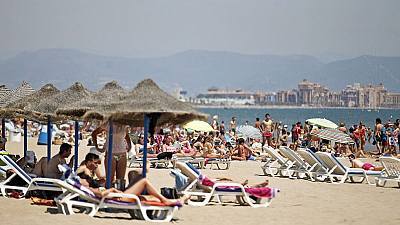 Calor en toda España, especialmente en la mitad sur peninsular