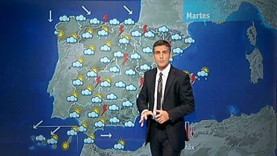 Chubascos e intervalos nubosos en toda España