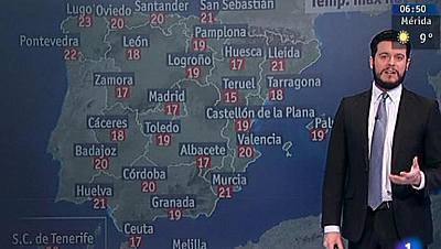 Chubascos en Canarias y estabilidad en el resto de España
