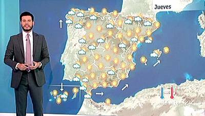 Chubascos intermitentes en Galicia y tercio norte