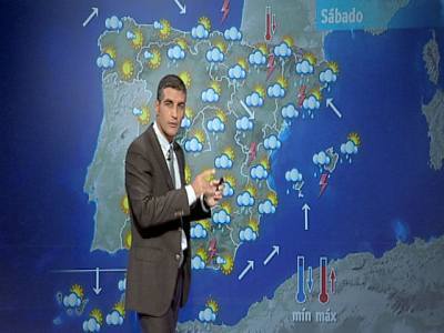 Chubascos localmente fuertes con tormentas en Baleares