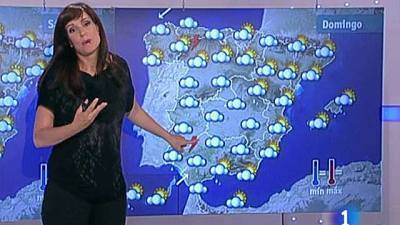 Chubascos localmente fuertes en Cataluña y Extremadura este jueves