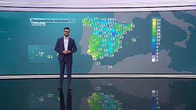 Chubascos localmente fuertes y acompañados de tormenta en las islas Canarias más occidentales