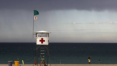 Chubascos o tormentas fuertes en el área de Levante y Baleares