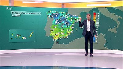 Chubascos y tormentas en el este de Cataluña