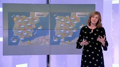 Chubascos y tormentas en Extremadura y en los sistemas Central e Ibérico