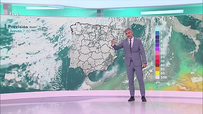 Chubascos y tormentas fuertes en el interior de Castellón, también el Pirineo y nordeste de Cataluña